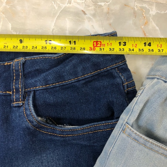 2/8$ Tag Girls Jeans Shorts Size 16 - Picture 6 of 8